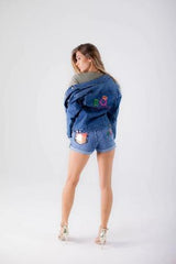 DENIM JACKET EMBROIDERED